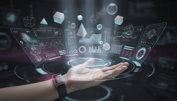 Free Holographic Future Technology Image - Holographic, Interface ...