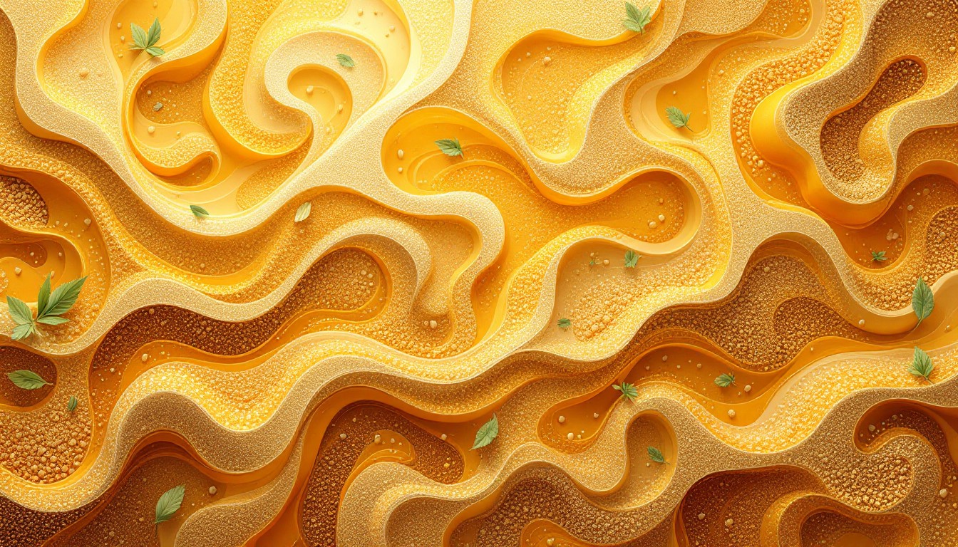 Free Flowing Golden Waves Image - Golden, Organic, Flowing | Download ...