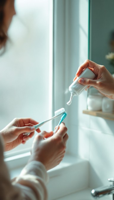 Morning Routine Toothpaste Problem Image Free Morning Hygiene Ritual Image - Morning, Bathroom, Hygiene ...