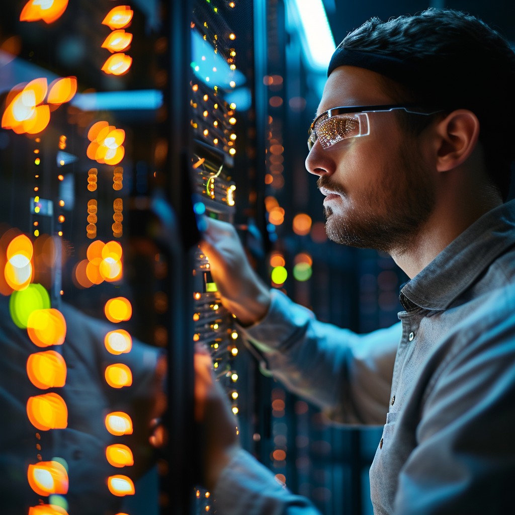 Free Data Center Technician Photo - Technician, Data, Center | Download ...