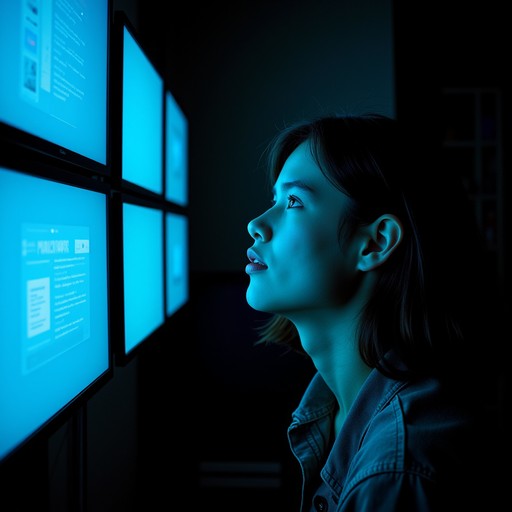 Human Blue Screen Free Digital blue glow Image - Blue, Screen, Digital | Download at ...