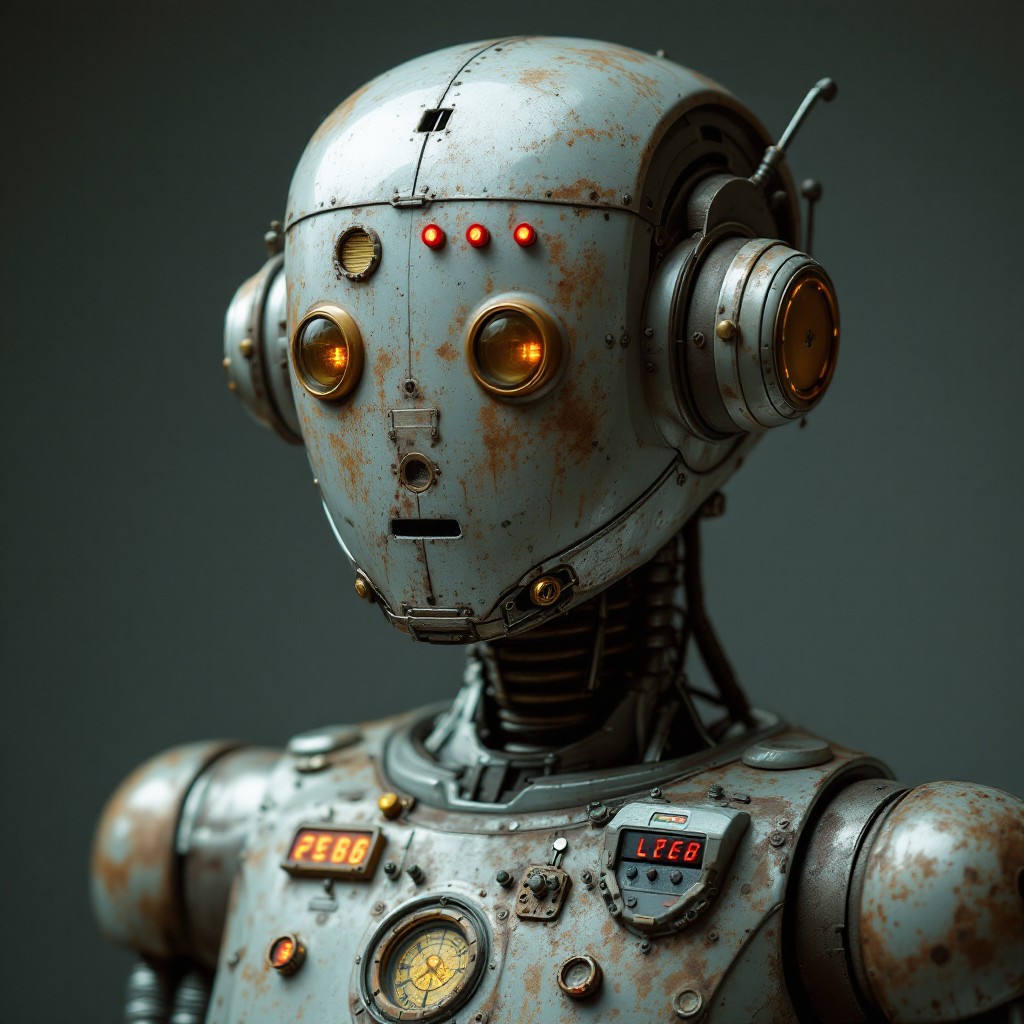 Free Vintage Android Portrait Image - Android, Robot, Automaton ...