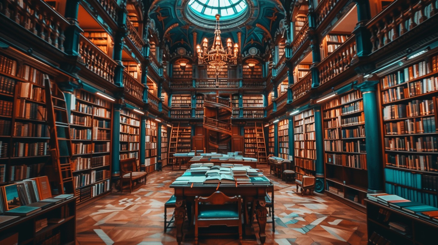 Free Elegant Library Interior Image - Library, Books, Architecture ...