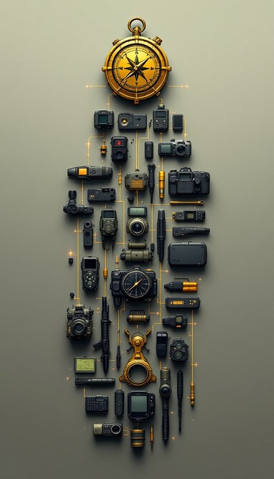 Military Navigation Tools Free Mission Equipment Display Image - Compass, Tactical, Military ...