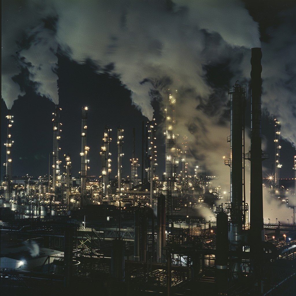 Free Industrial Night Glow Photo - Industrial, Night, Lights | Download ...