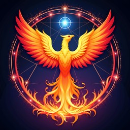 Phoenix Invocation Free Sacred Phoenix Ascension Image - Phoenix, Firebird, Rebirth ...