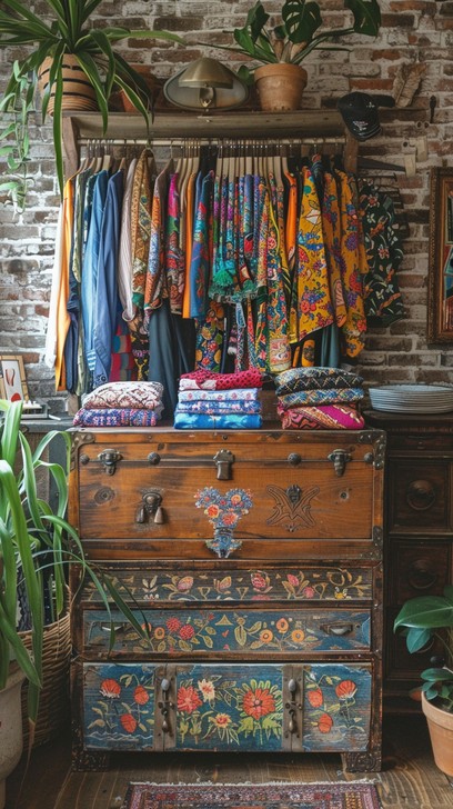 Free Vintage Wardrobe Corner Image - Vintage, Clothing, Chest ...