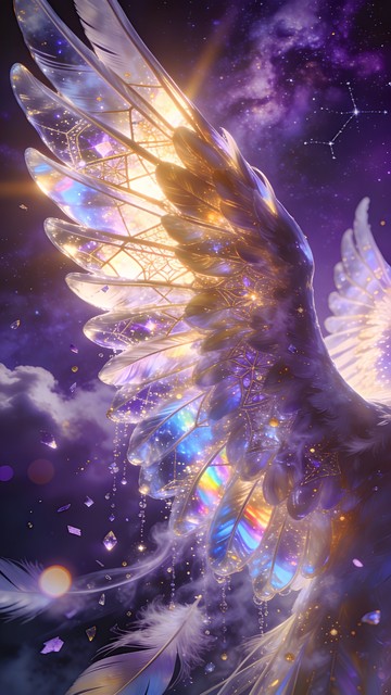 Free Celestial Wing Art Image - Celestial, Wing, Art | Download at ...