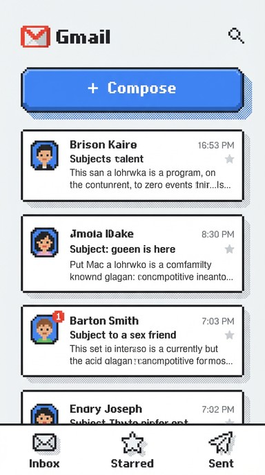 Free Pixel Gmail Interface Image - Pixel, Interface, Dashboard ...