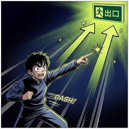 Free Emergency Exit Dash Image - Anime, Manga, Emergency | Download at ...
