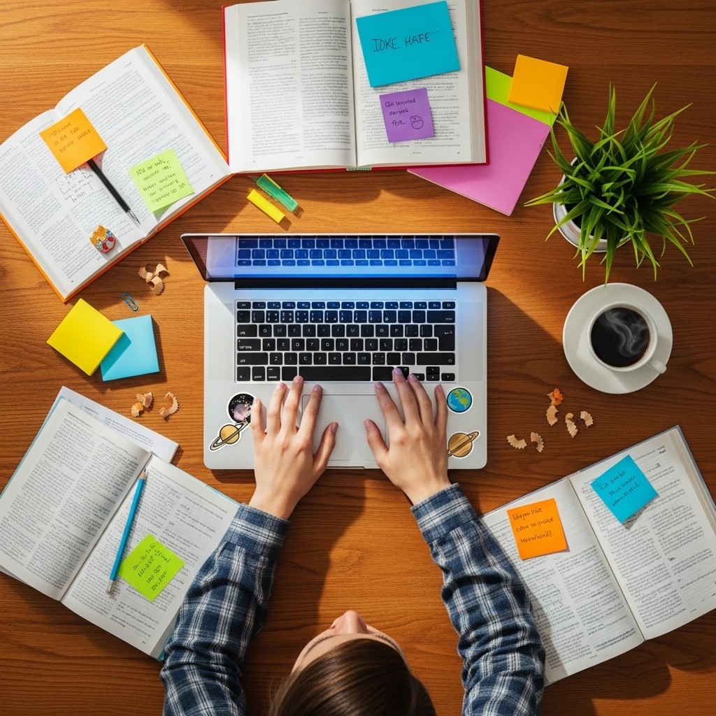 Free Productive Study Space Photo - Studying, Laptop, Desk | Download ...