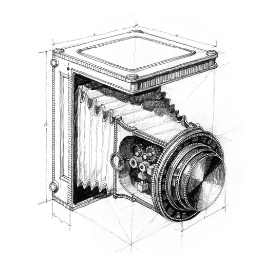 Technical Drawing Camera Free Vintage Camera Blueprint Image - Vintage, Camera, Blueprint ...