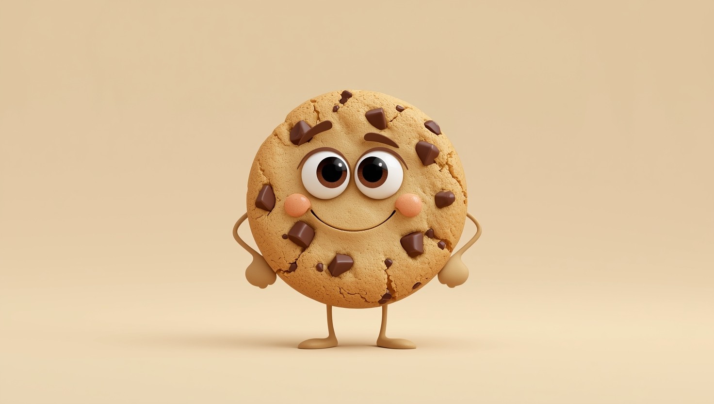 Free Happy Cookie Character Image - Cookie, Character, Cartoon ...