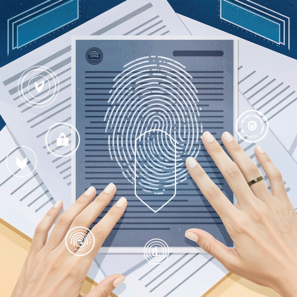 Free Fingerprint Document Protection Image - Fingerprint, Biometric ...
