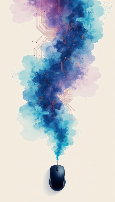 Free Ethereal Tech Flow Image - Mouse, Digital, Ethereal | Download at ...