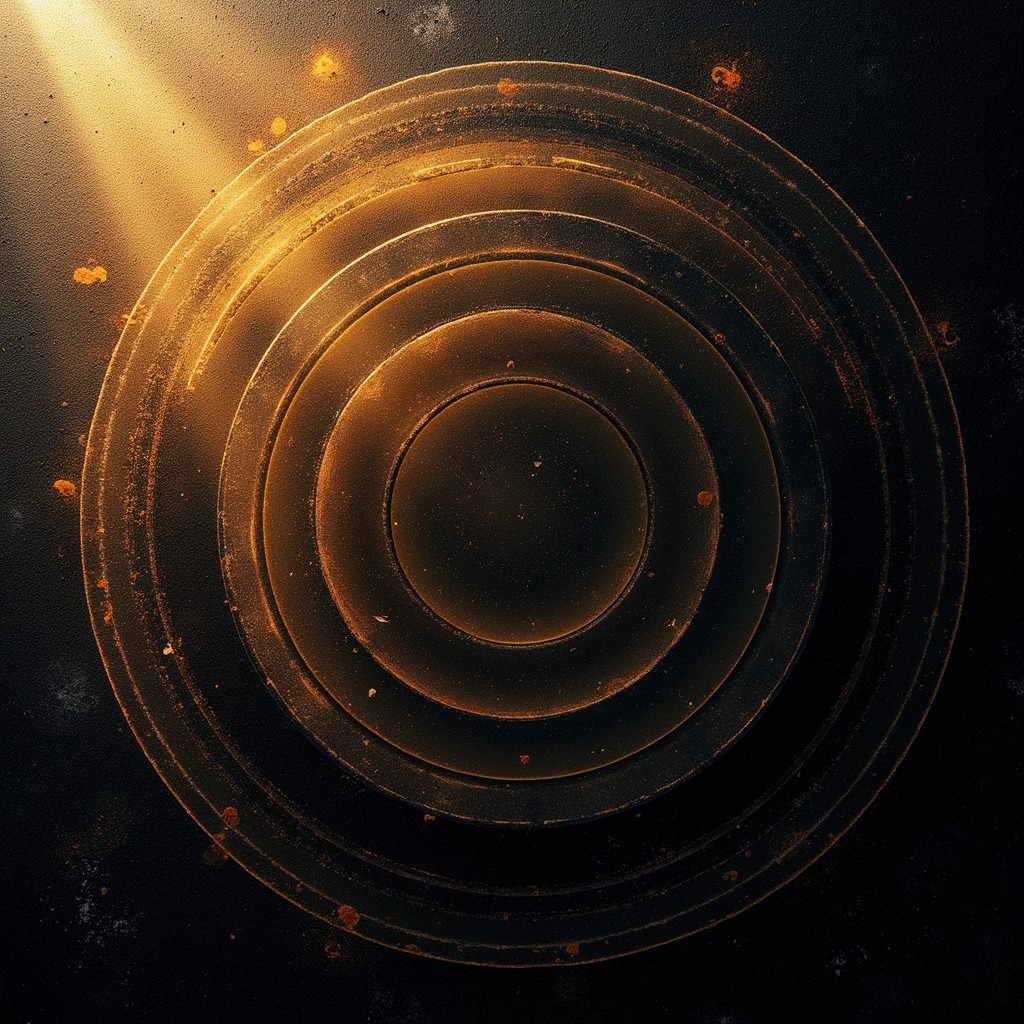 Free Radiant Cinema Texture Image - Cinematic, Circles, Amber ...