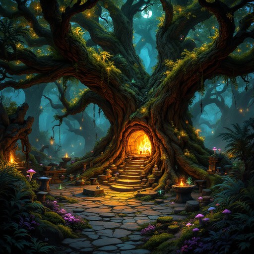 Free Enchanted Forest Forge Image - Fantasy, Forge, Dwarven | Download ...