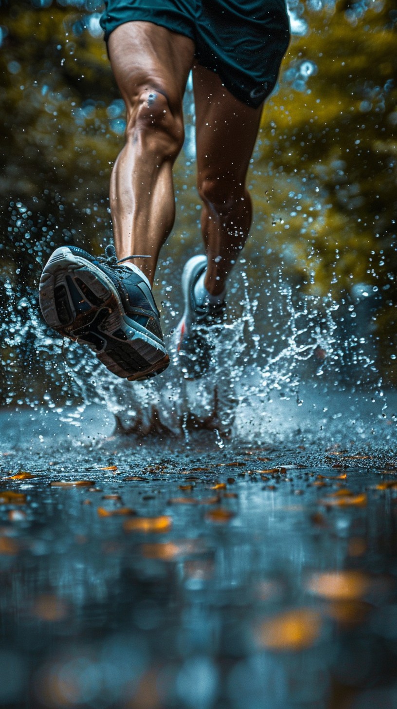Free Splashing Run Moment Image - Running, Splash, Puddle | Download at ...