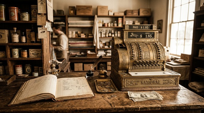 Throwback Merchant Free Merchant at work Image - Merchant, Shopkeeper, Vintage | Download ...