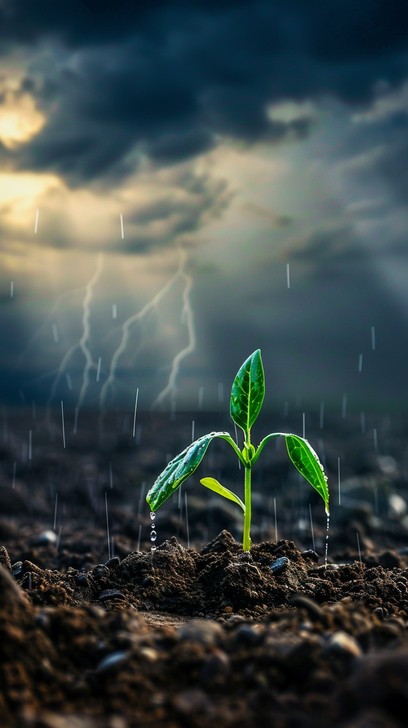 Free Seedling Storm Resilience Image - Growth, Resilience, Thunderstorm ...