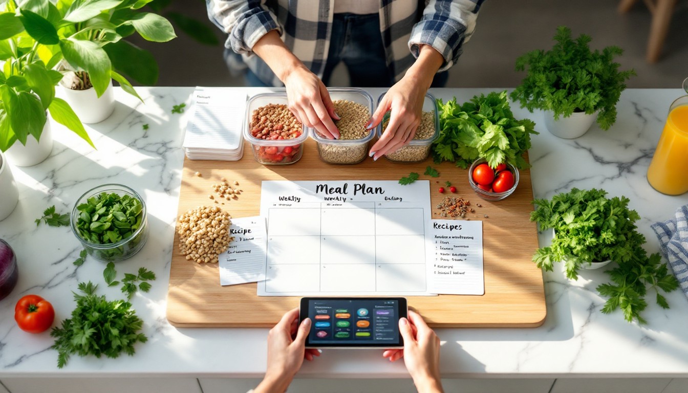 Arrange Ingredients Free Organized Meal Planning Photo - Mealprep, Planning, Healthy ...