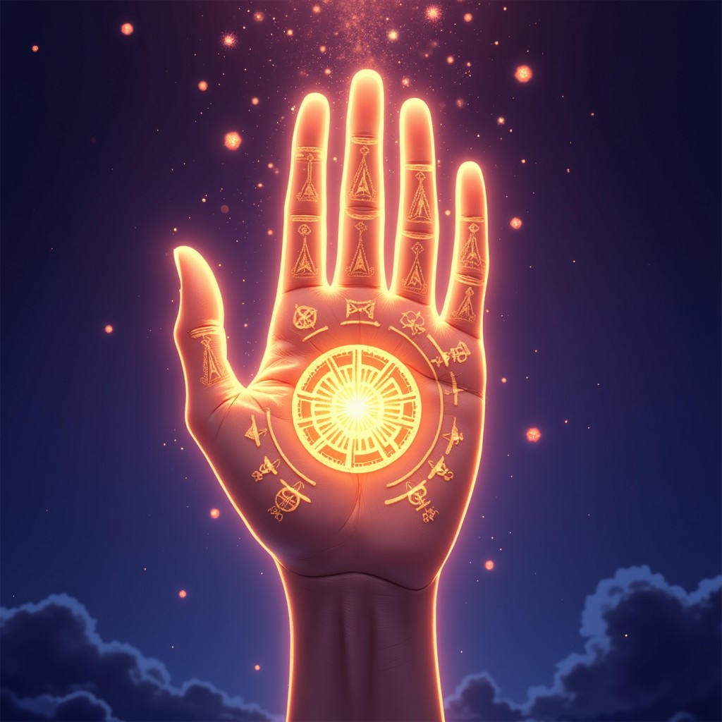 Free Sacred Runic Hand Image - Mystical, Hand, Glowing | Download at ...