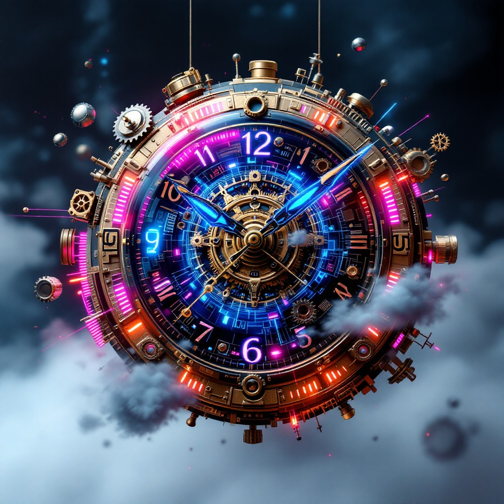 Free Clockwork Meets Cyberpunk Image - Clockwork, Cyberpunk, Steampunk ...