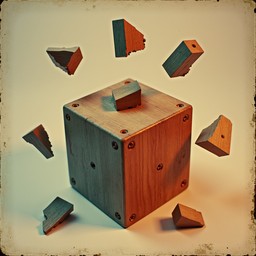 Fragment Boxes Free Fragmented Wooden Box Image - Wooden, Cube, Fragmented | Download ...