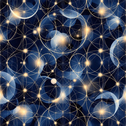 Interconnected Geometry Free Sapphire Sacred Geometry Image - Geometric, Sapphire, Platinum ...