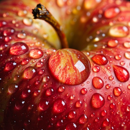 Free Dewy Apple Close-up Image - Apple, Droplets, Macro | Download at ...