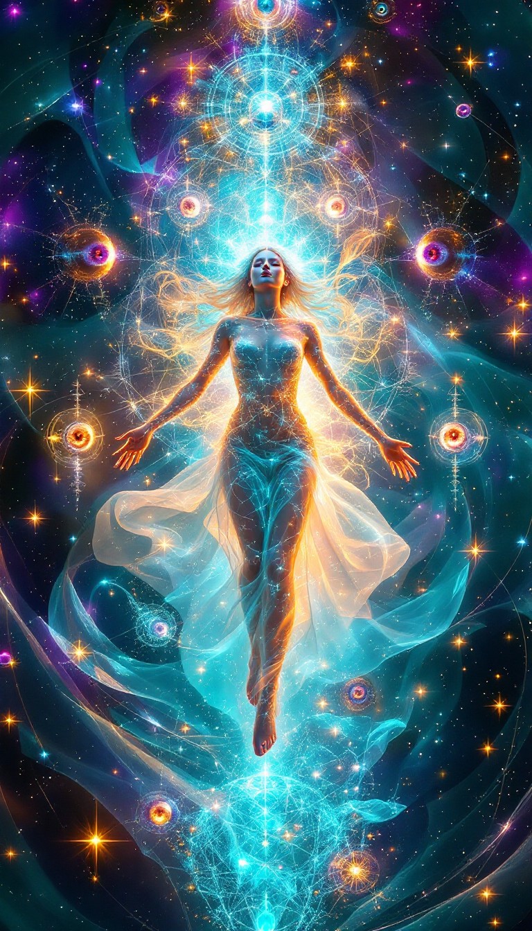 Free Cosmic Being Awakens Image - Cosmic, Ethereal, Spiritual ...