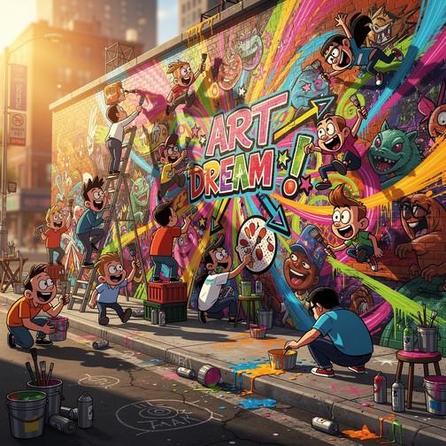 Download Magical Mural 3D Images for Free | StockCake