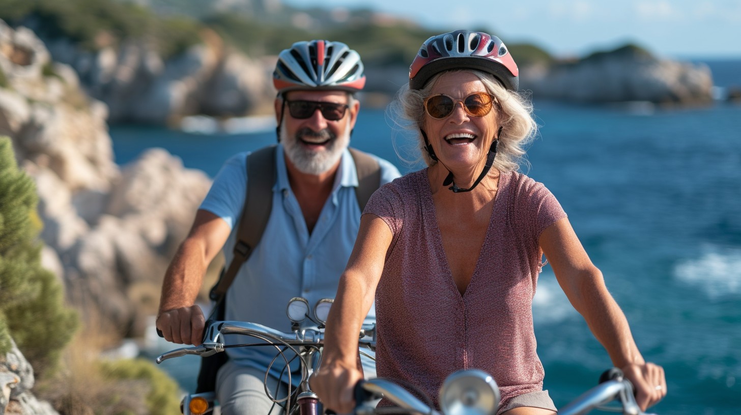 Happy Bike Ride Free Joyful Bike Ride Image - Cycling, Happiness, Seniors | Download at ...