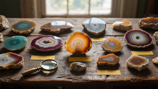 Free Colorful agate slices Image - Agate, Geology, Mineral | Download ...