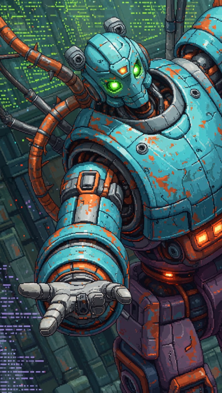 Corrupt Robot Free Corrupted Robot Guardian Image - Robot, Zombie, Guardian ...