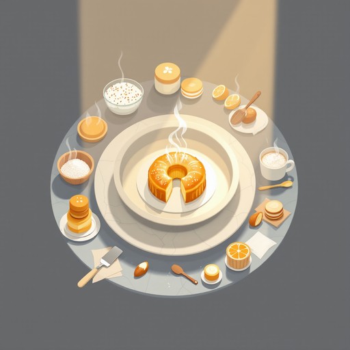 Free Baking Process Illustrated Image - Illustration, Baking, Pastry ...