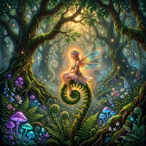 Free Enchanted Forest Fairy Image - Fairy, Fantasy, Enchanted ...