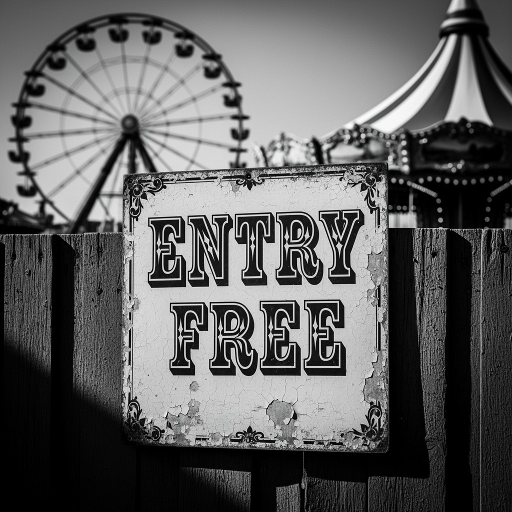 Free Vintage Fairground Sign Image - Carnival, Vintage, Fairground ...