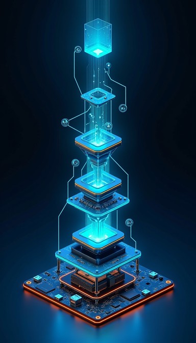 Free Digital Evolution Pillar Image - Technology, Futuristic, Digital ...
