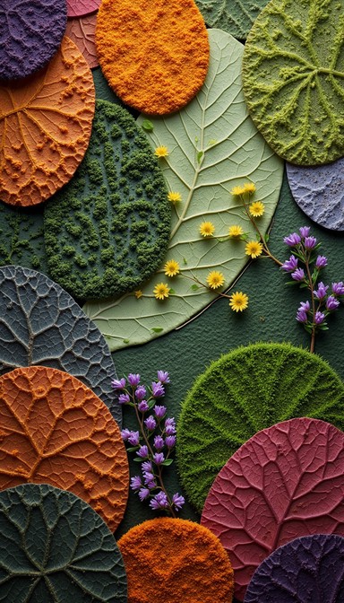 Download Radiant Biophilic Pattern Image - Green, Biophilic, Fractal ...