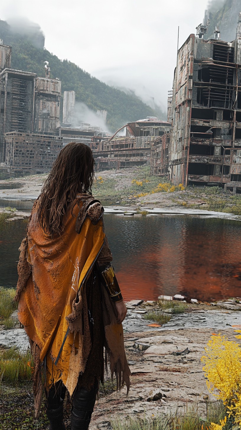 Post Apocalyptic View Free Post-apocalyptic riverside view Photo - Post-apocalyptic, Lone ...