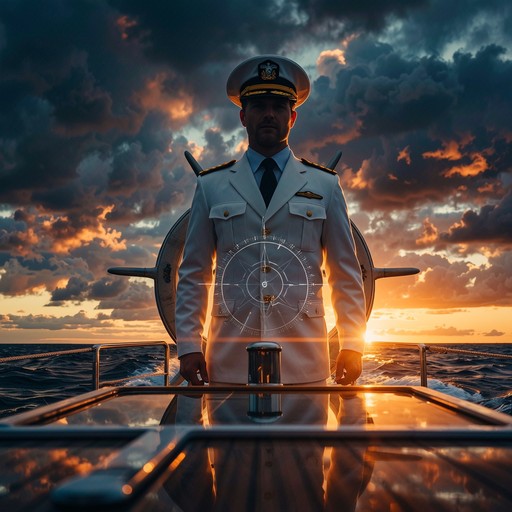 Free Captain Commands Horizon Image - Captain, Silhouette, Ocean ...