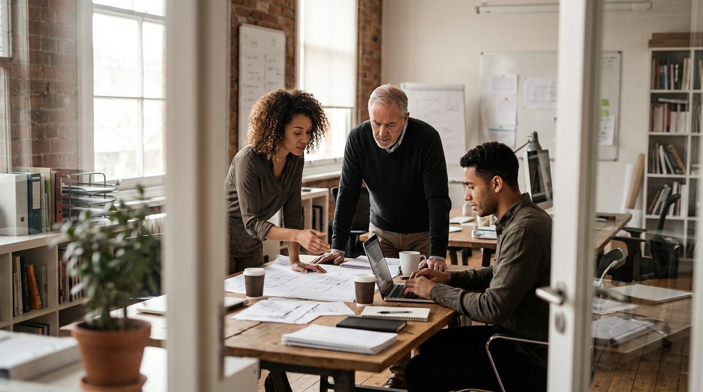 Free Team Collaboration Session Image - Teamwork, Collaboration, Office ...