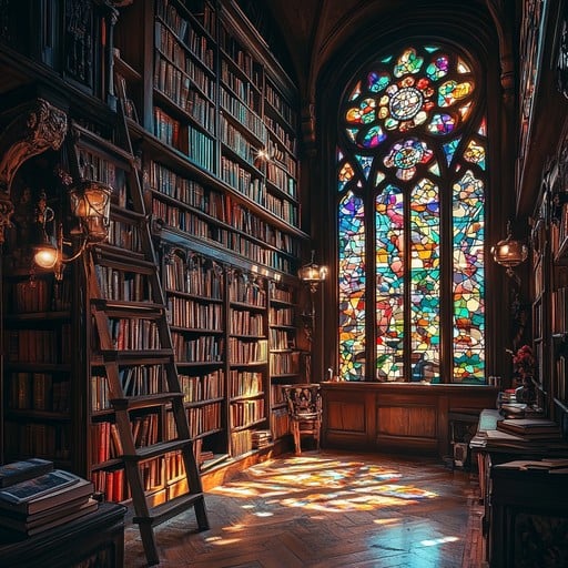 Free Gothic library interior Image - Library, Gothic, Books | Download ...
