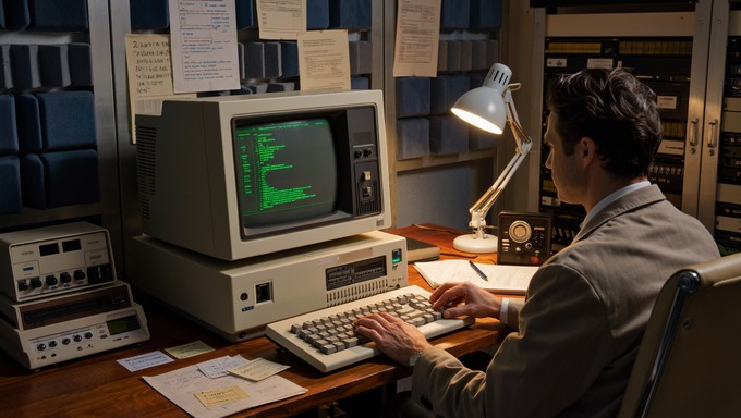 Free Green Screen Pioneer Image - Vintage, Retro, Computer | Download ...