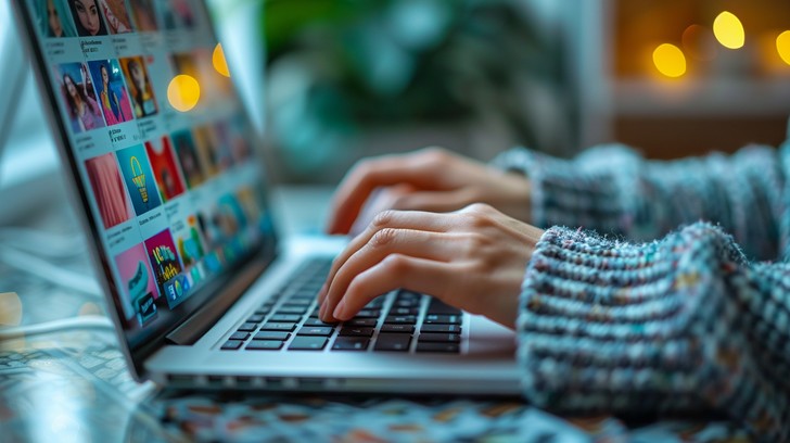 Computer Bowsing Free Browsing Online Photos Image - Laptop, Browsing, Sweater ...