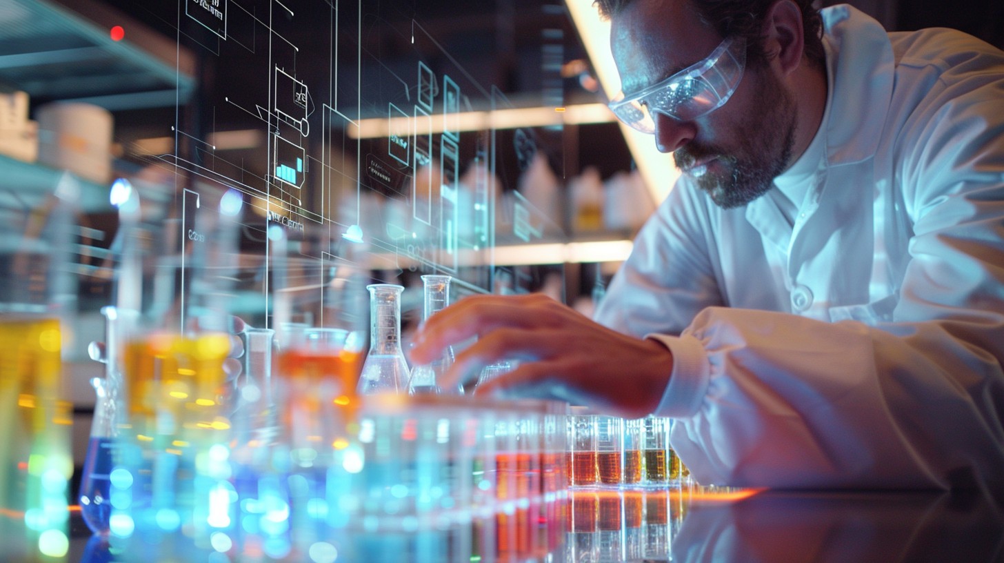Technical Science Experiment Free Scientist Conducting Experiment Image - Science, Technology ...