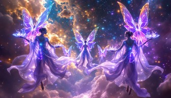 Free Celestial Butterfly Angels Image - Fantasy, Ethereal, Celestial ...