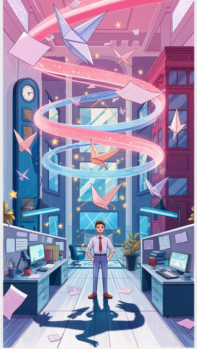 Free Magical Office Transformation Image - Surreal, Office, Fantasy ...