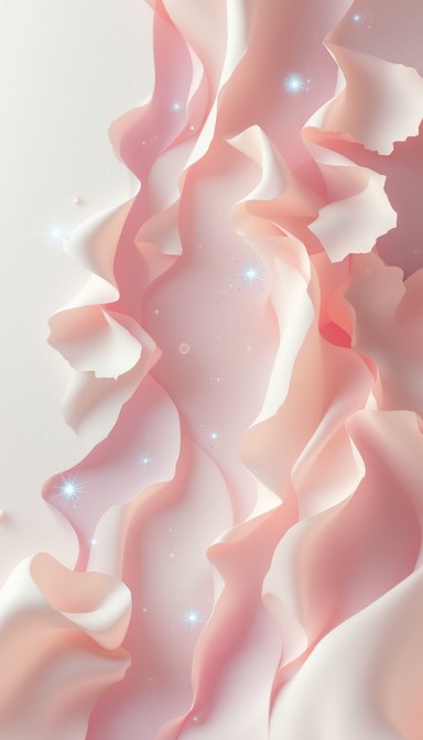Pink Wave Paper Free Floating Pink Dreams Image | Download at StockCake